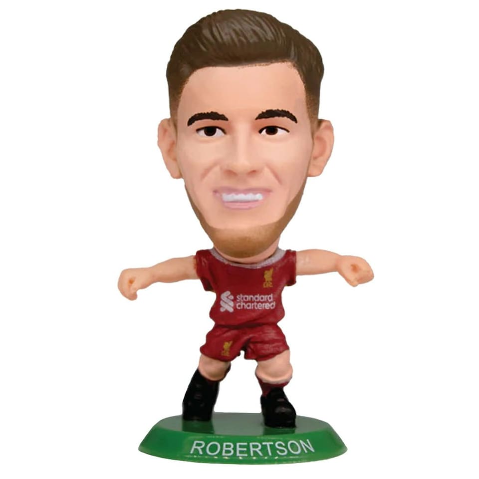 image 1 of Liverpool FC Andrew Robertson 2025 SoccerStarz Football Figurine - Red/Green/Gold - One Size