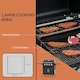 image 3 of Outsunny 3 Burner Gas Grill Portable Barbecue Trolley with Side Shelves