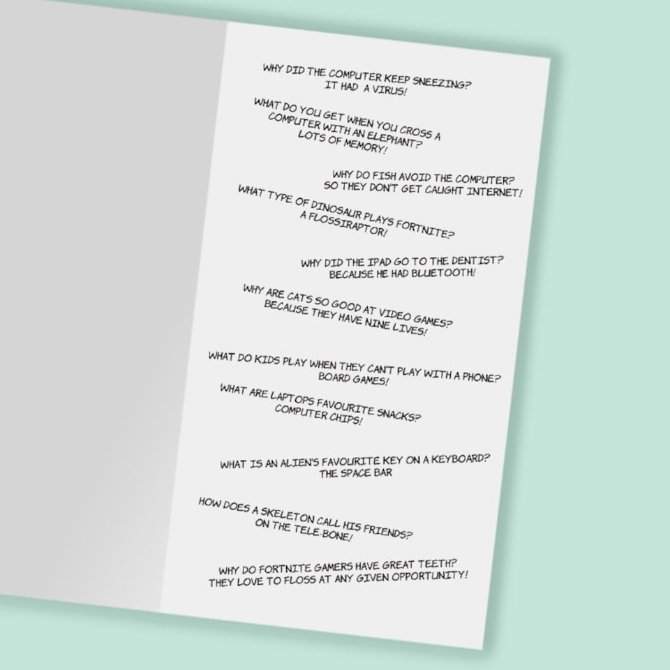 image 1 of 11th Birthday Tech Jokes Card And Age Candles - Card And Gift Bundle Multi | One Size