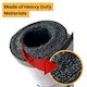 image 7 of NOVECRAFTO Standard Grade Shed Roof Felt – Heavy-Duty Mineral Roofing Felt for Sheds, Summerhouses & Kennels – Durable, Weatherproof Covering Black | 10m x 1m