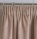 image 3 of Enhanced Living Matrix Latte Natural 66 x 54 inch (168x137cm) Tape Top Thermal Noise reducing Dim Out Curtains (PAIR)