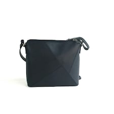 Eastern Counties Leather Womens/Ladies Winnie Leather Handbag - Navy - One Size | Blue