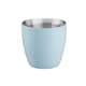 image 2 of Set of 2 Stainless Steel Espresso Coffee Cups – 90ml Double Wall Insulated Mini Drinking Mugs | Blue | Blue | 2