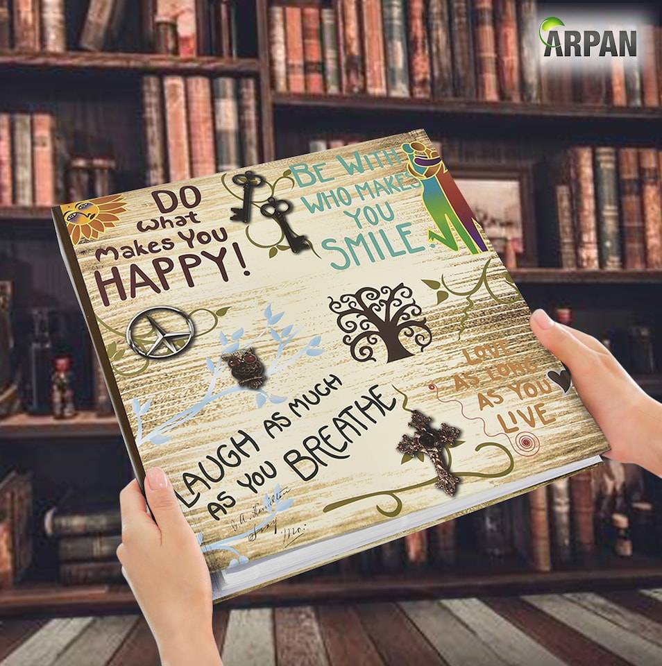 image 1 of ARPAN Large 3-Ring Binder Photo Album Holds 500 Photos 6x4" (10x15cm) – Slip In Pocket Picture Album for Wedding, Baby, Birthday, Family & Travel Memories