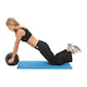 image 3 of Fitness Mad Medicine Ball - Black/Orange - 8kg