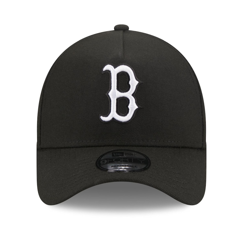 image 1 of New Era 9Forty A-Frame Cap - Boston Red Sox Black - One Size