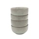 image 1 of Cooks Professional Nordic Stoneware Dinner Set | 20-Piece | Reactive Glaze | Grey