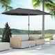 image 2 of Outsunny 4.6M Garden Patio Umbrella Canopy Parasol Sun Shade witho Base
