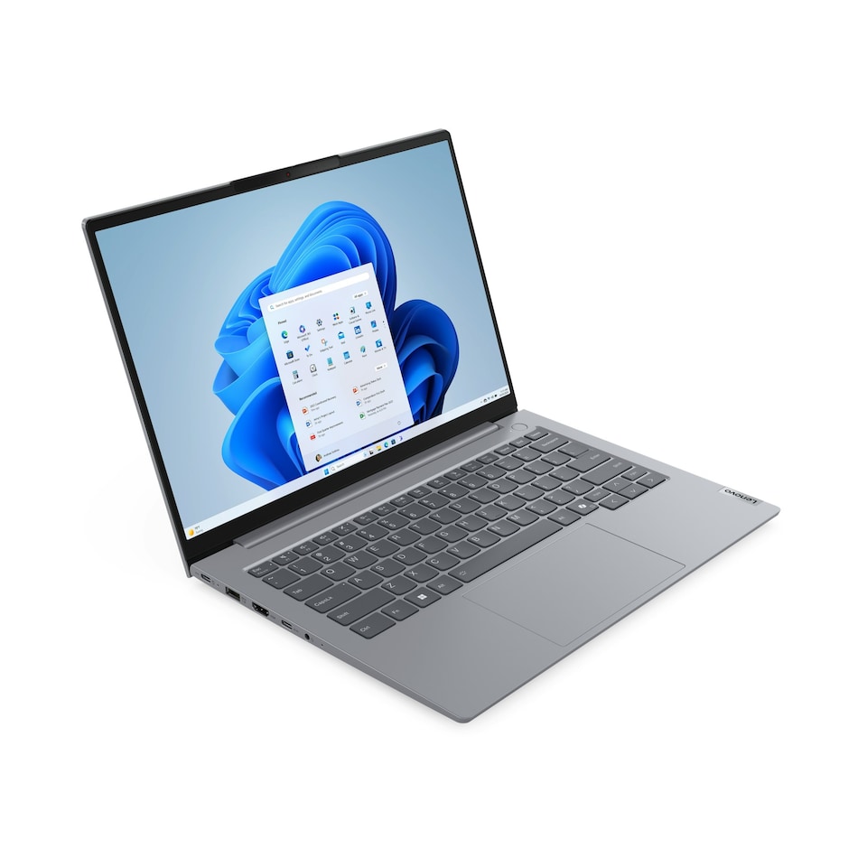 image 1 of Lenovo ThinkBook 14 AMD Ryzen  5 7535HS Laptop 35.6 cm (14 ) WUXGA 8 GB DDR5-SDRAM 256 GB SSD Wi-Fi 6E (802.11ax) Windows 11 Pro Grey