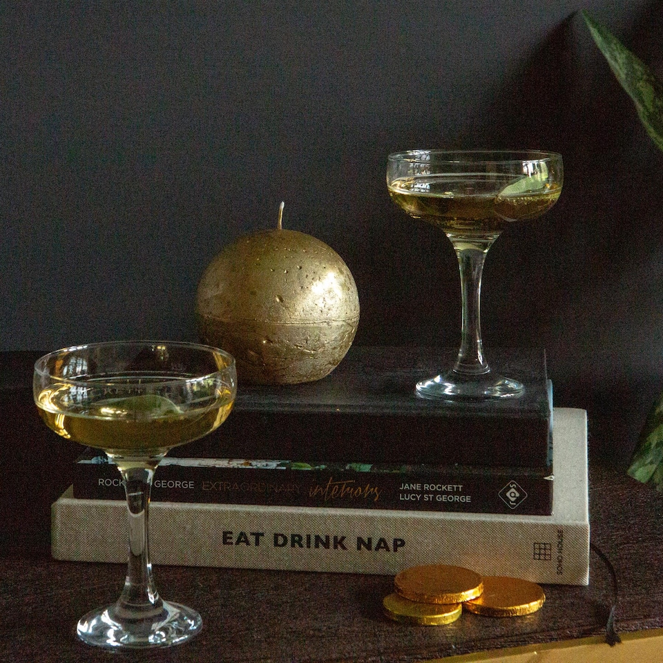 image 1 of Rink Drink Champagne Saucers - 200ml - Clear - Pack of 6