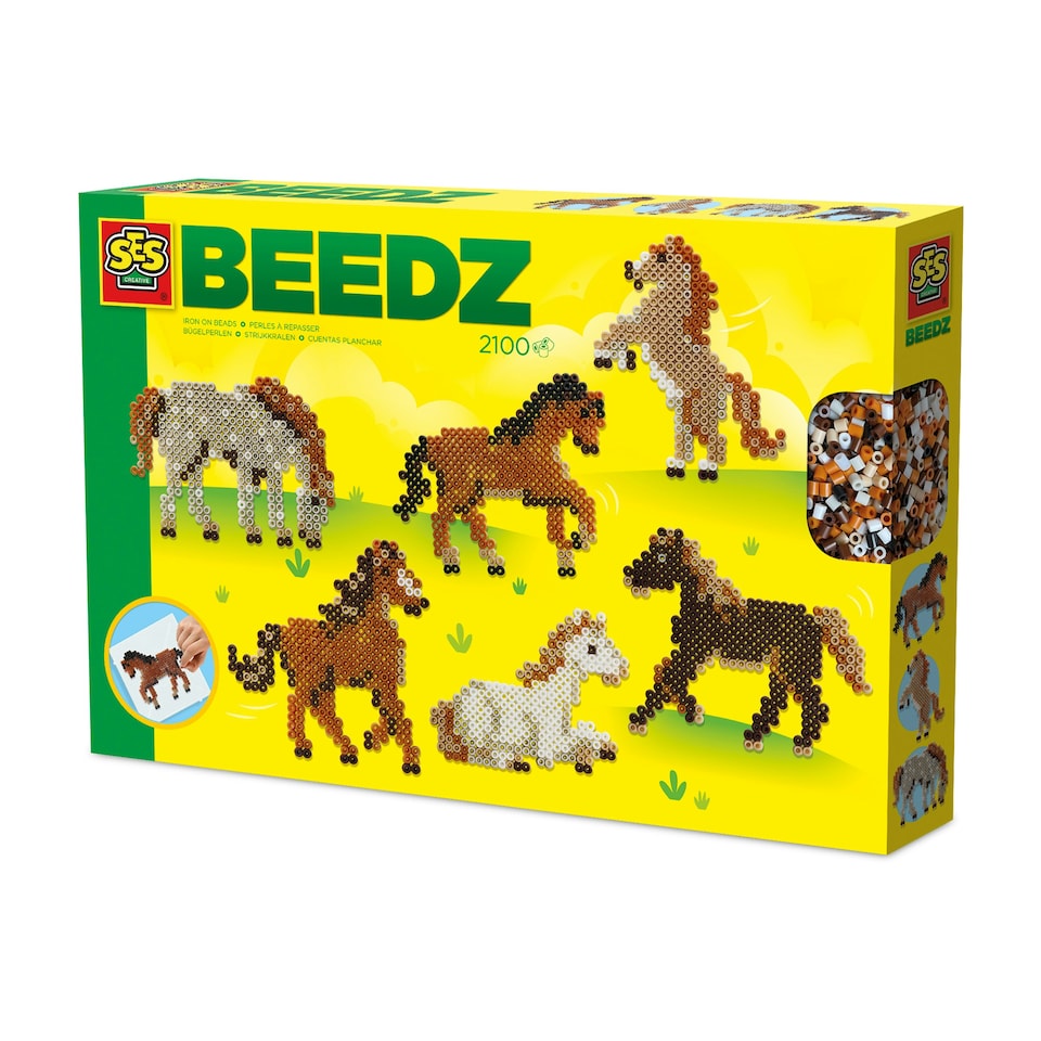 image 1 of SES Creative Wild Horses Iron on Beads