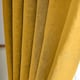 image 4 of Chenille Blackout Pencil Pleat Top Curtains 168cm x 183cm Ochre | Yellow | Ochre | 1