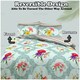 image 6 of VELVETIO Carmen Complete Duvet Cover Set with Fitted Sheet Soft Printed Bedding Bedset Multi | Double