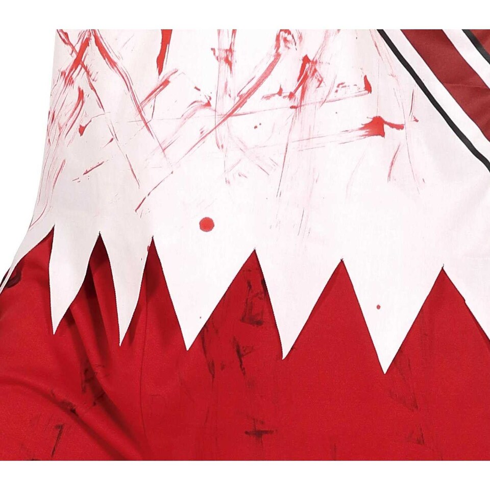 image 1 of Fiestas Guirca Mens Zombie Rugby Costume Set | Red | Red/White | M | 1