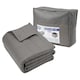 image 1 of Harbour Housewares Weighted Blanket with Storage Bag - 150 x 200cm - 8kg - Grey
