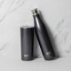image 1 of BUILT Double Walled 740ml Water Bottle and 590ml Double Walled Travel Mug Set - Charcoal Grey | ONE SIZE