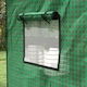 image 8 of Outsunny PE Greenhouse Cover Replacement with Door and Mesh Windows, Green