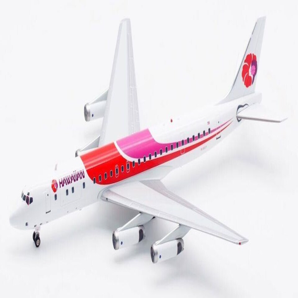 Hawaiian DC-8-62H N1807 With Stand Limited 1:200 Inflight200 IF862HS0823