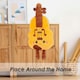 image 9 of Violin Soft Toy Cute Plushie Huggable Cuddly Stuffed Toy 16cm Yellow