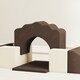 image 7 of AIYAPLAY Kids Soft Play Set, 7 Piece Foam Climbing Blocks, Brown