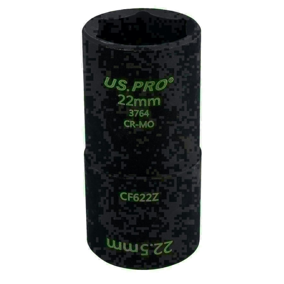 image 1 of 22mm x 22.5mm Wheel Hub Lug Nut Cap Flip Impact Socket Remover 1/2in Drive