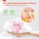 image 6 of Plush Barn with Stuffed Farm Animals, Rattle, Crinkle Paper & Baby Mirror