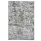 image 1 of KUKOON Silver Grey Green Distressed Abstract Non Slip Washable Low Pile Rug 200cm x 290cm Green