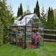 image 3 of Greenhouse Harmony 6X8 - Polycarbonate - L247 x W185 x H208 - Grey