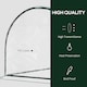 image 6 of Outsunny Tunnel Greenhouse Grow House Steel Frame PE Green 200x100x80 cm