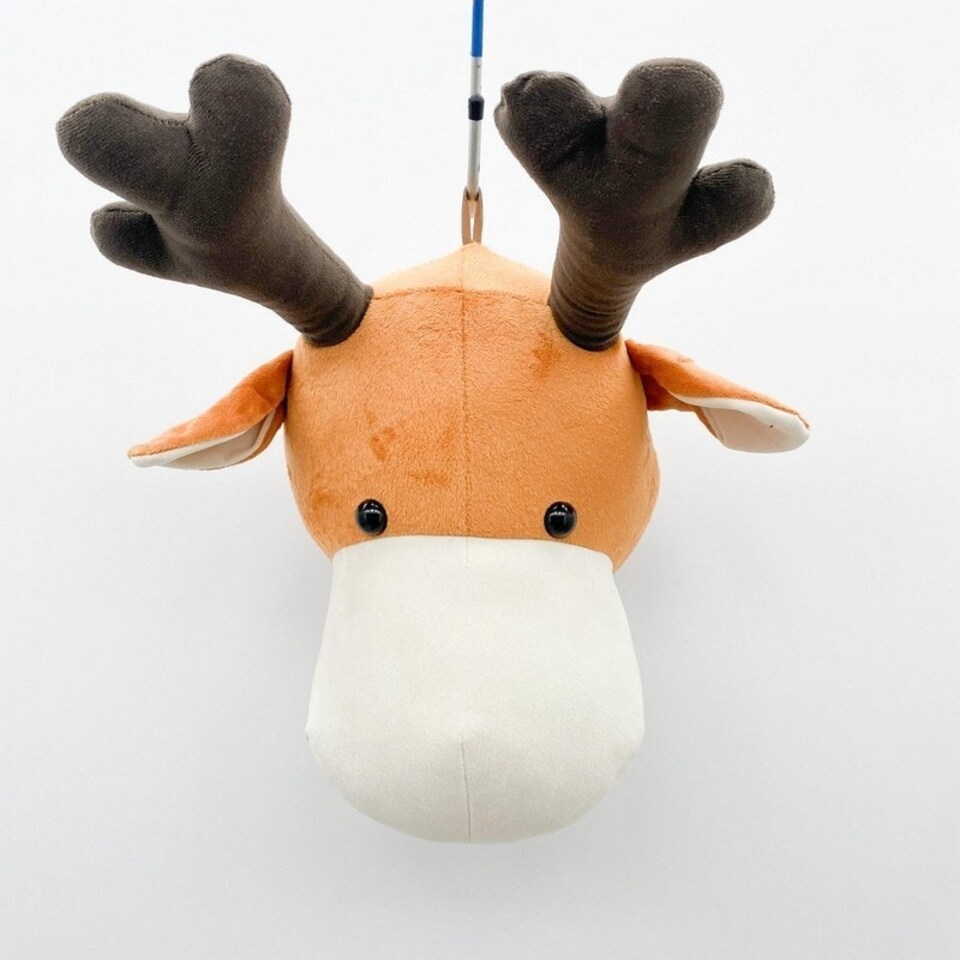 image 1 of Reindeer Head Hanger - L18 x W20 x H30 cm