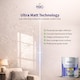 image 5 of HQC Matt Emulsion Paint - Matt Finish for Interior Walls & Ceilings - Baby Pink - 10L