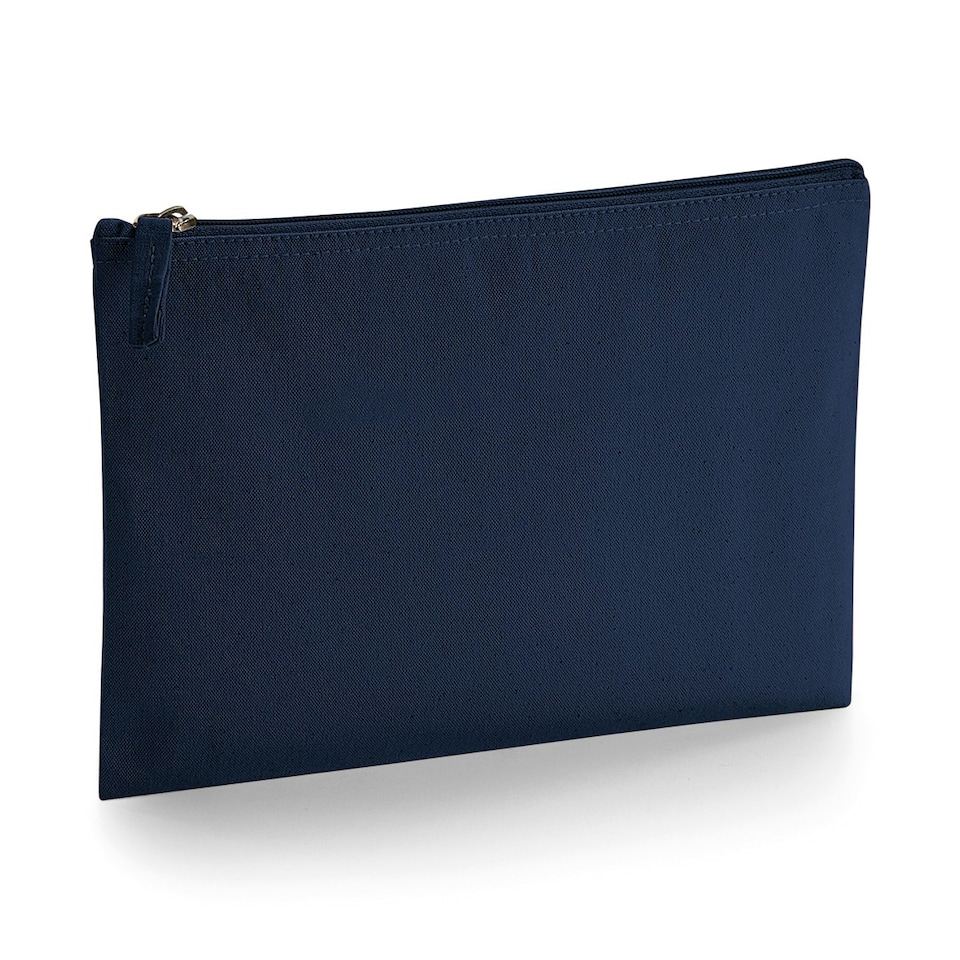 image 1 of Westford Mill EarthAware Organic Accessory Pouch - French Navy - L | Blue