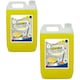 image 3 of 4 x 2.5 Litre Concentrated Lemon Floor Cleaner Ideal For All Surfaces