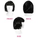 image 5 of Black Bob Wig | Black | 1