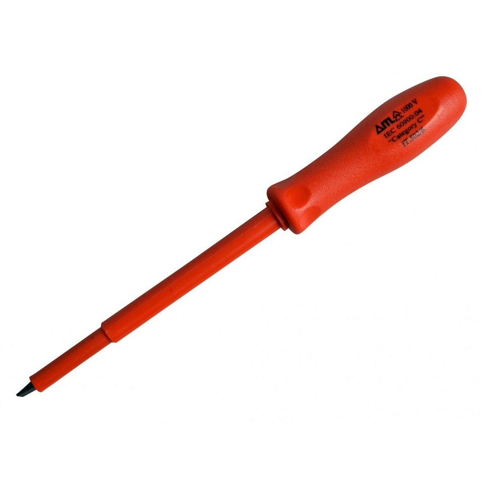 Itl Insulated Insulated Slotted Screwdrivers - Multi Colour - 150 x 6.5mm