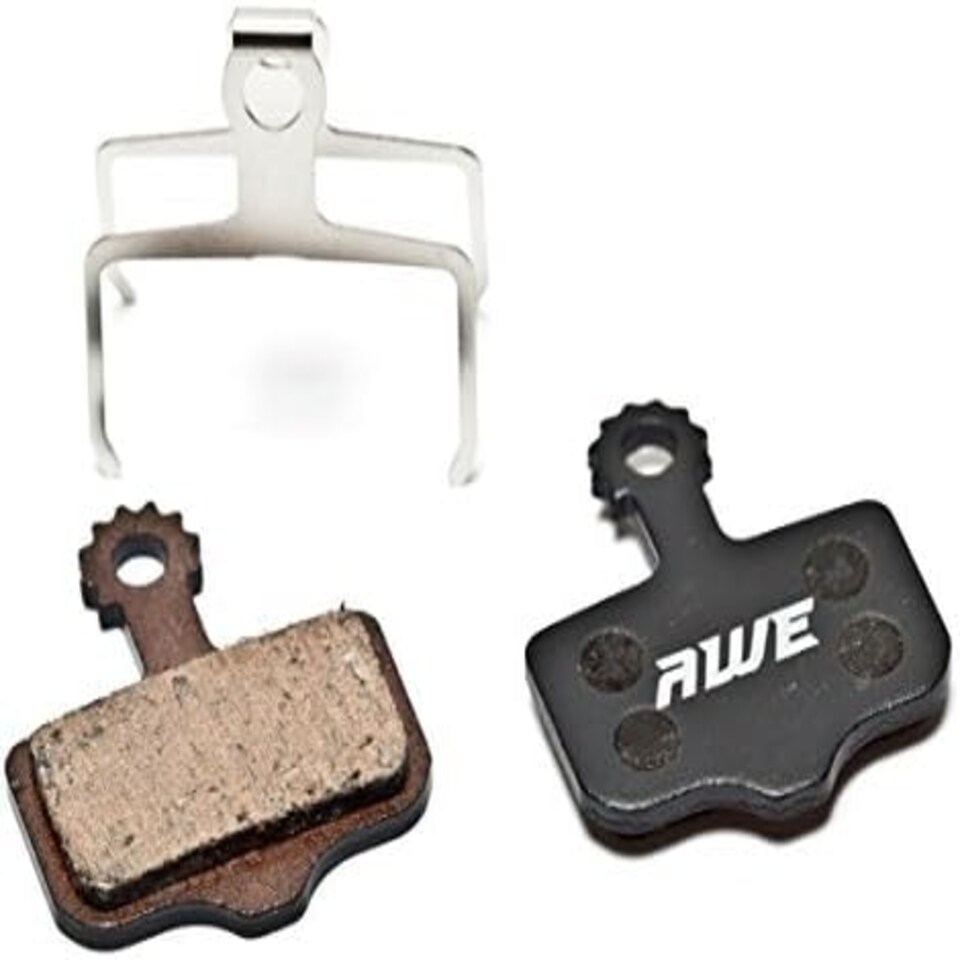 image 1 of AWE Set x 4 Semi Metallic Disc Brake Pads Compatible with Avid Elixir