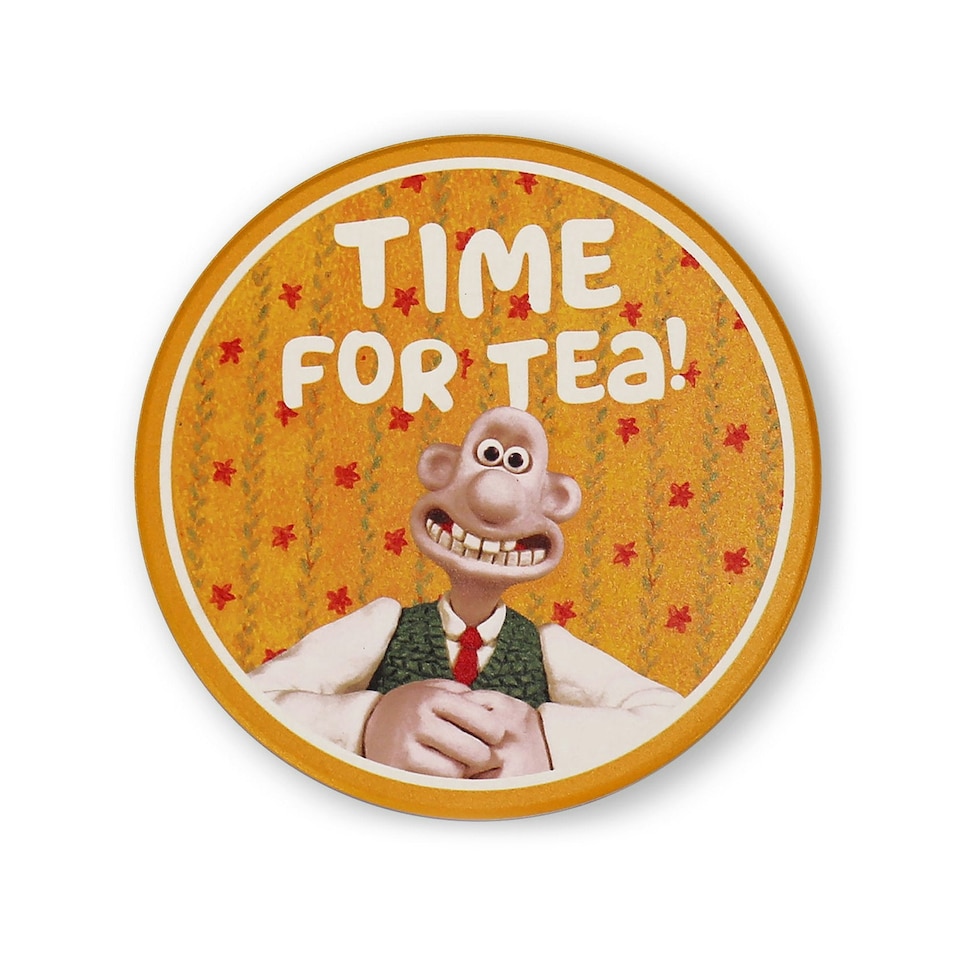 image 1 of Coasters Set of 4 Ceramic - Wallace & Gromit