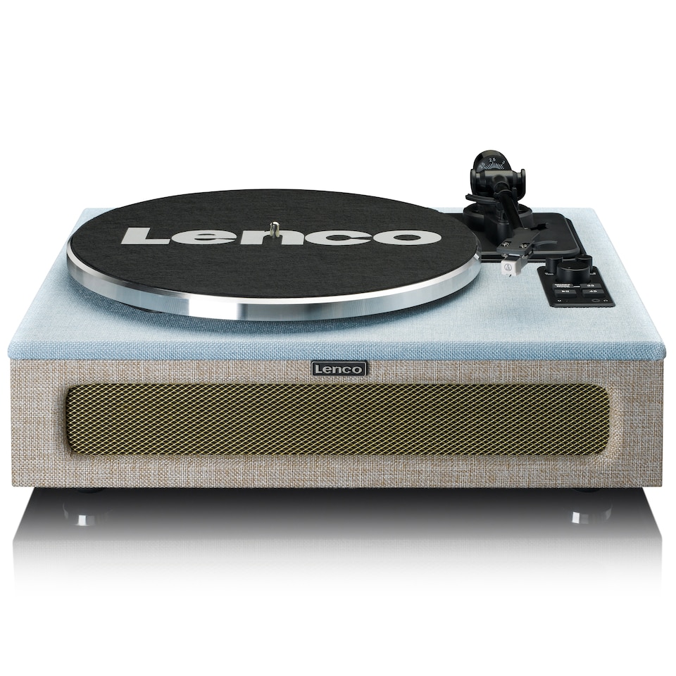 image 1 of LENCO LS-440BUBG - Turntable with 4 built-in speakers - Fabric