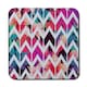 image 1 of Tropical Geometric Zig Zags (Coaster)