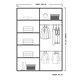 image 3 of Alfa Double Sliding Door Wardrobe with Mirror for Bedroom - Black 180cm