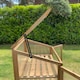 image 6 of Wooden Framed Polycarbonate Growhouse Mini Greenhouse