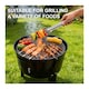 image 3 of Groundlevel Versatile BBQ Grill Dual Functionality Stacker Smoker Fire Pit And Barbeque