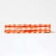 image 5 of Homescapes Orange Block Check Cotton Gingham Floor Cushion - 50 x 50 cm | Orange | 50 x 50 cm