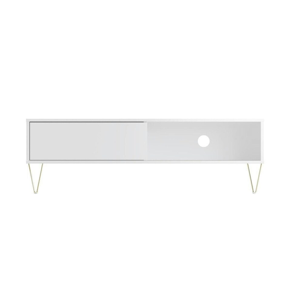 image 1 of TV Cabinet with Sliding Door