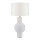 image 3 of Meredith White Ceramic Table Lamp White