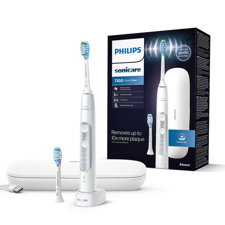 Philips Sonicare HX9611/21 ExpertClean Electric Toothbrush - White