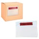 image 3 of 1000 x A6 Printed (112 x 162mm) Plastic Home Office Document Enclosed Wallets With Peal & Seal Backing Ideal For Invoices White | C6