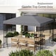 image 6 of Outsunny 3m 2 Tier Garden Gazebo Top Cover Replacement Canopy Roof