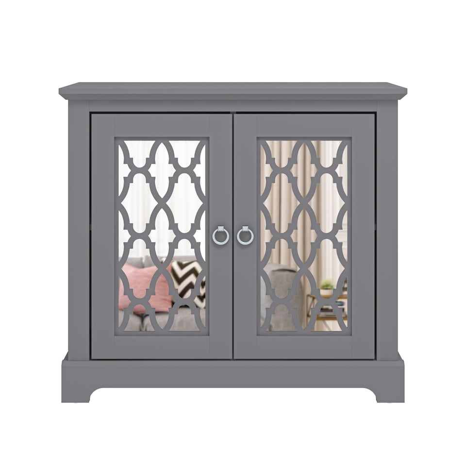 image 1 of GFW Honiton 2 Door Sideboard - Grey