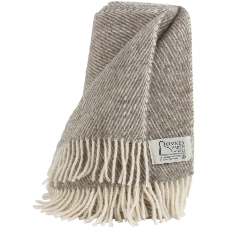 image 1 of Romney Marsh Wools, Copperhurst British Soft Wool Throw